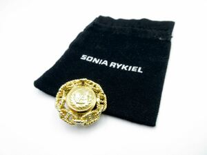 【希少】片耳 ソニアリキエル イヤリング SONIA RYKIEL ヴィンテージ メンズ レディース V16