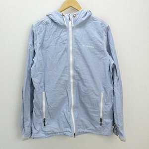 y■コロンビア/COLUMBIAロンドン アイランド ジャケット/London Islands JKT■白紺【メンズXL】MENS/38【中古】