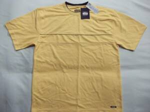 GERRY COSBY 半袖Tシャツ 黄色 LLサイズ【新品、吸汗速乾、イエロー、YELLOW、丸首】