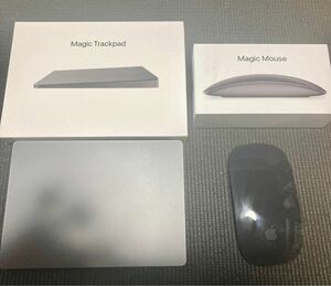 Apple Magic Mouse とMagic Trackpad スペースグレー