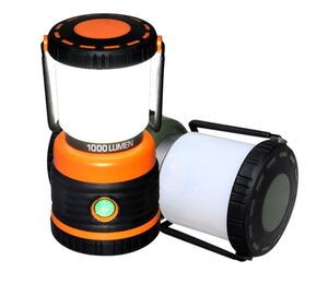 LEDランタン キャンプランタン 電池式 | 超高輝度 | 昼白色と電球色切替 4つ点灯モード 防災 (オレンジ)