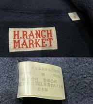 ※ハリウッドランチマーケット H.RANCH MARKET 聖林公司 フリースジャケット 日本製 3/L 　　　　　　 　BJBA.AB_画像9