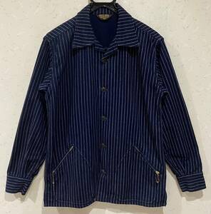 * waist ride WEST RIDEwobashu dark blue Denim jacket M 36-38 BJBA.AB