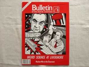 【原子力科学者会報 英語】 Bulletin of the Atomic Scientists 1988-7,8 /WEIRD SCIENCE AT LIVERMORE /核科学者紀要 核兵器 軍備管理