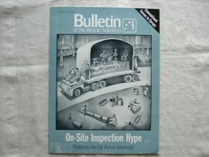 【原子力科学者会報 英語】 Bulletin of the Atomic Scientists 1987-12 /On-Site Inspection Hype /核科学者紀要 学術誌 核兵器 軍備管理