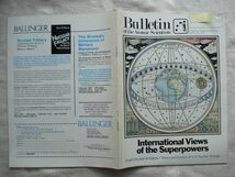 【原子力科学者会報 英語】 Bulletin of the Atomic Scientists 1987-3 /International views of the Superpowers /核科学者紀要 軍備管理_画像3