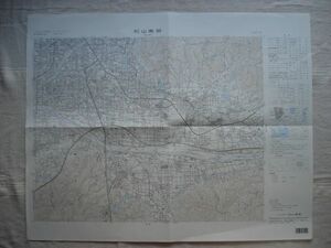 [ map ] Matsuyama south part 1:25,000 Heisei era 11 year issue / Ehime .. railroad district middle line width river . line .. zoo .. thing castle star Okayama .. waste temple trace Shikoku country plot of land ..