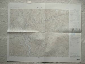 [ map ] inside .1:25,000 Heisei era 7 year issue / Ehime inside . line .. line Mito forest ridge mountain bird slope ..... castle around . 10 cape Nagaoka mountain tunnel Shikoku country plot of land ..