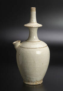 唐 白釉浄瓶 中国 古美術