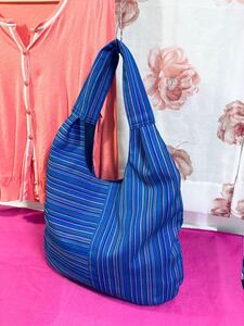 ハンドメイド トートバッグ、着物リメイク