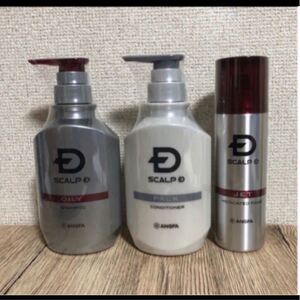 スカルプD 薬用スカルプシャンプー 発毛促進3点セット