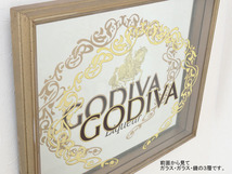 ビンテージパブミラー/ ゴディバ (GODIVA) リキュール /壁掛け(吊り下げ)鏡/店舗什器/ディスプレイ/インテリア雑貨/内装/室内装飾/PM-0103_画像4