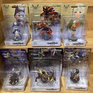amiibo アミーボ モンスターハンターシリーズ 6体セット