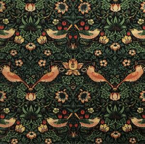 【ストロベリーシーフ】ウイリアムモリス moda 生地 幅115×70