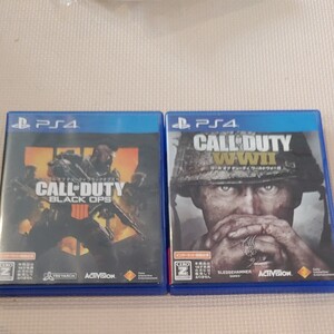 コールオブデューティ ブラックオプス4 & ワールドウォー2 2本セット PS4