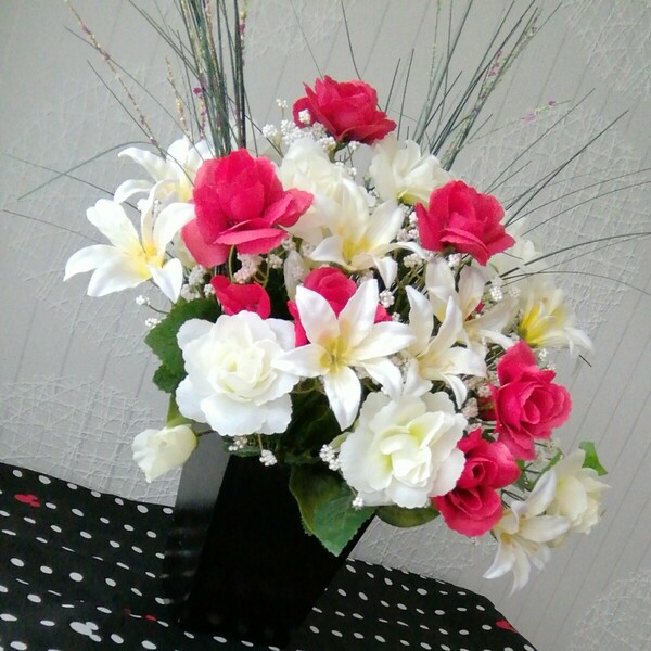 カタログギフト　造花　 豪華　お祝い　飾り　花束　 Pretty flower．。．:*･ﾟ