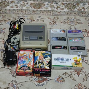 スーパーファミコン本体&ソフト9枚セット