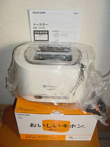 *** TESCOM made (2019 year ) toaster,oisiiki ho nPure Natura, model :CT30,AC 100V, 850W * new goods *