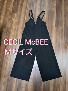 セシルマクビー CECIL McBEE サロペットパンツ オールインワンサロペット オーバーオールサロペット