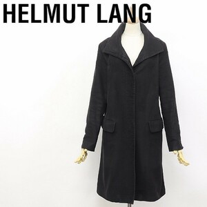 ◆HELMUT LANG/ヘルムート ラング スタンドカラー コート ブラック系