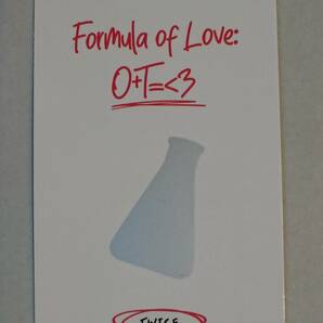 TWICE Formula of Love スクラッチ フォトカード トレカ オールメンバー Scientistの画像2