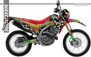 2012-2016 CRF250L CRF250M グラフィック デカール キット 42