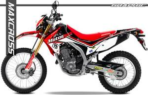 2012-2016 CRF250L CRF250M グラフィック デカール キット 30