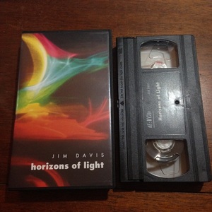 VHS JIM DAVIS HORIZONS OF LIGHT experiment movie under ground 