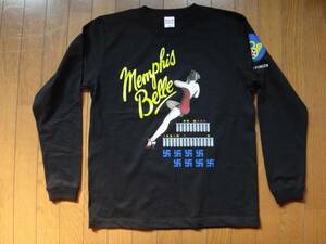 フライトジャケット風 ロングTシャツ メンフィスベル　MemphisBelle　　　 01