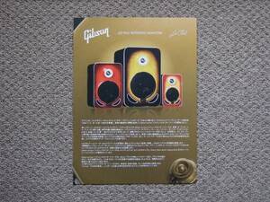 [ catalog only ]Gibson 2016.01 LES PAUL REFERENCE MONITORS inspection Lespaul Gibson speaker 