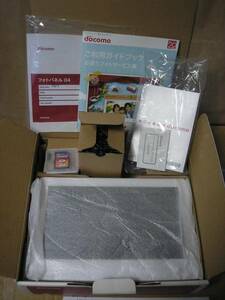 ■ドコモ■フォトパネル０４ ホワイト 箱入美品 2012.5 　#docomo