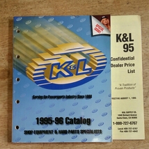 1995-96 K&L カタログ_画像1