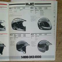 1992 HJC&JEBS HELMETS カタログ_画像3