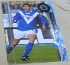 パニーニCALCIO(カルチョ)2001トレカ　38A・カローリ(ブレシア)　セリエAサッカーカード