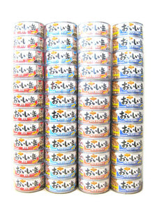 【缶切りタイプ】いなば　おいしい缶(赤身たっぷり)　バラエティ　155g×4缶×計12本セット(1ケース・合計48缶)