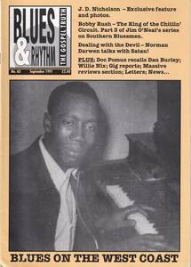 音楽雑誌　洋書(U.K.)　BLUES & RHYTHM No.63 