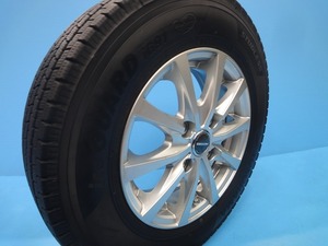 中古 スタッドレス 14インチ ホットスタッフ BISONタイヤ＆ホイール 4本セット 165/80 R14 加須店