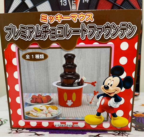 ディズニー　ミッキーマウス　プレミアムチョコレートファウンテン　レッド　製菓　お菓子作り　タワー　パーティ　お祝い　誕生日　赤　