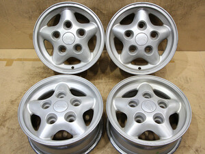 A454 希少 貴重 LAND ROVER ランドローバー 純正 16X7J+33 PCD165.1 5穴 クラッシックレンジ ディフェンダー 90 ディスカバリー1