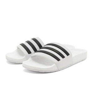 26.5cm アディダス アディレッタ ブースト FY8155 白/黒 サンダル スライド ADILETTE BOOST SLIDES SANDAL