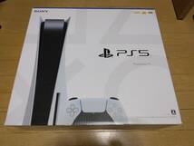 新品未開封 PlayStation 5 プレイステーション5 CFI-1100A01 ディスクドライブ搭載モデル 2021年8月モデル 保証納品書付 21年12月26日購入_画像1