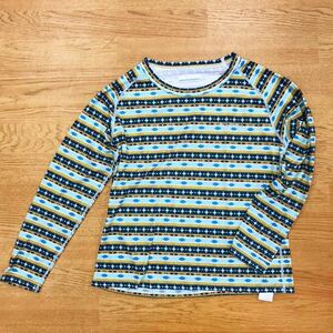 Columbia◆コロンビア◇長袖Tシャツ＊トップス カットソー アベラクルー クルーネック ロングスリーブ ストレッチ素材 レディース size L