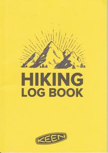 未使用　KEEN HIKING　LOG　BOOK　ハイキング　ログ　　ブック