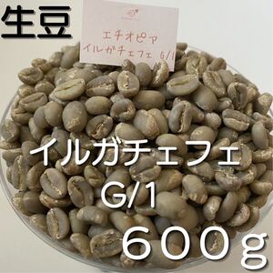 【コーヒー生豆】イルガチェフェ G/1 600g