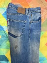 希少 Levi's LVCリーバイス501XX 赤耳 BIGE ヨーロッパ企画 リメイク リダン RE/DONE W28 L32ヴィンテージ_画像4