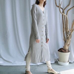 【セール】【select MOCA】 2WAYボタンニットワンピース