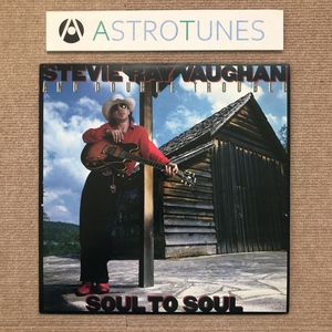 傷なし美盤 レア盤 スティーヴィー・レイ・ヴォーン Stevie Ray Vaughan And Double Trouble 1985年 LPレコード Soul To Soul 国内盤