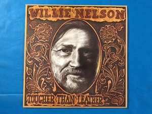 美盤 ウィリー・ネルソン Willie Nelson 1983年 LPレコード テキサスの薔薇 Tougher Than Leather 国内盤 Country