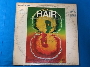  hair -Hair (Cast Recording) 1968 year LP record hair -Hair - The American Tribal Love-Rock Musical American record Aquarius