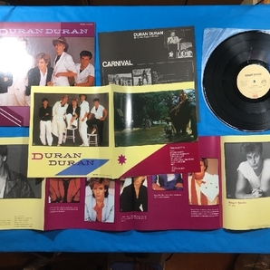 美盤 デュラン・デュラン Duran Duran 1982年 LPレコード カーニバル Carnival 国内盤 Euro rockの画像4